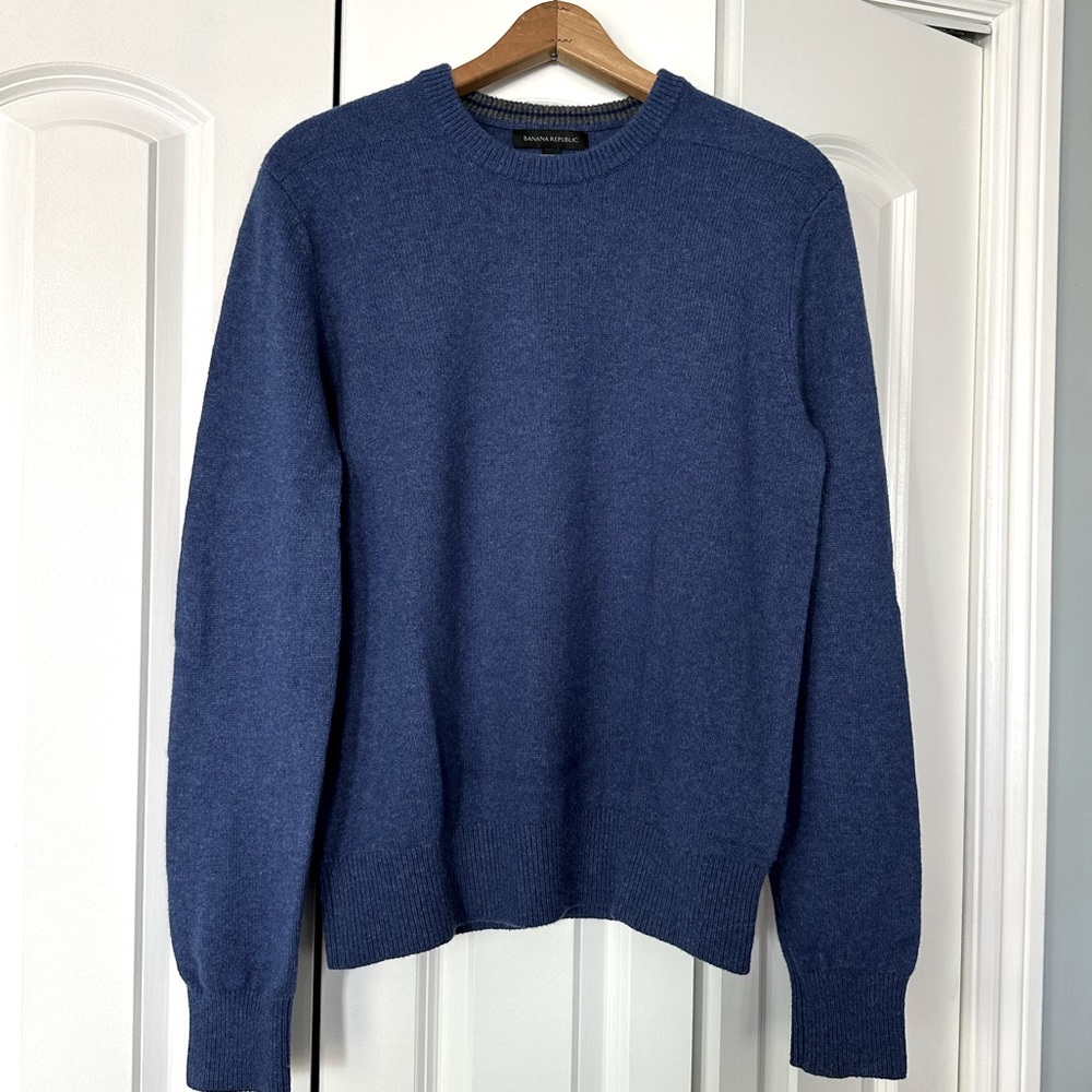 Blue Banana Republic wool sweater